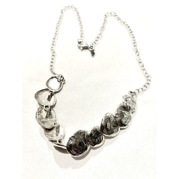 Sterling Silver Retired Silpada Solid 925 Necklace Weathered Sophisticated Look - Picture 7 of 10